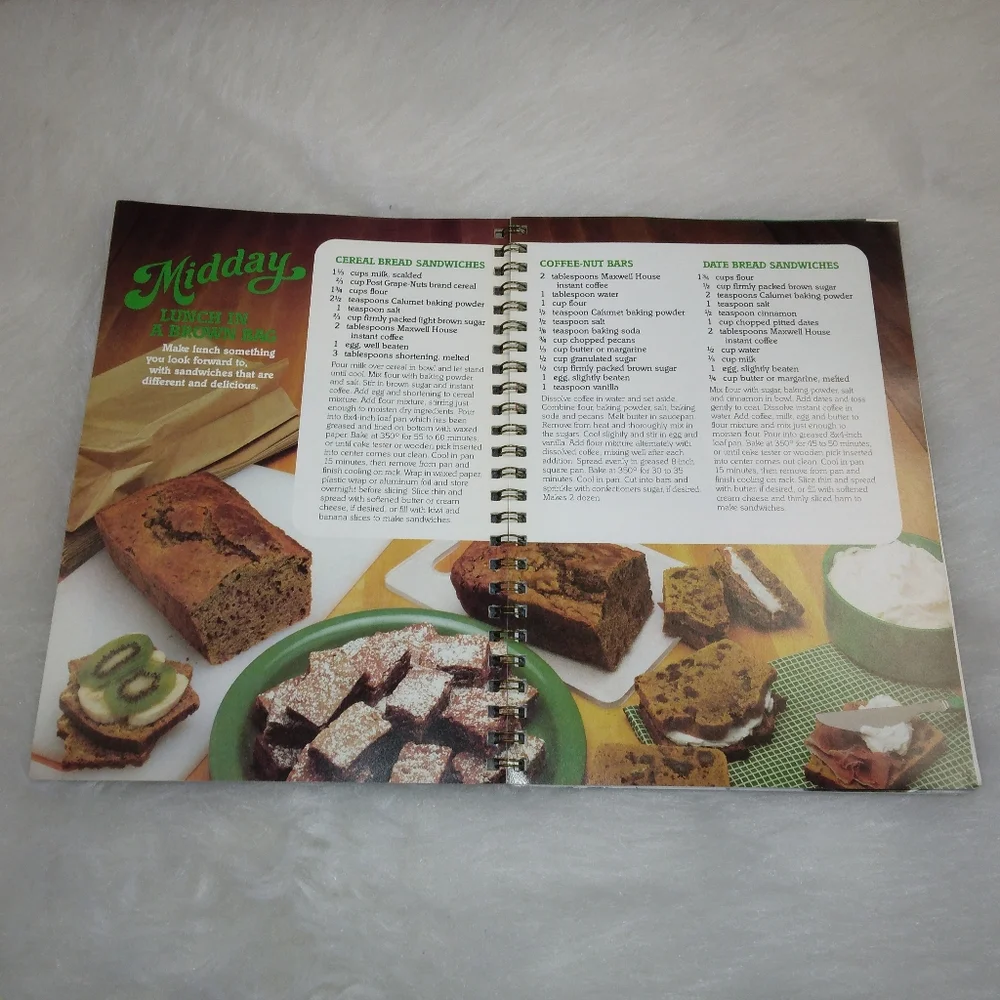 BOOK Coffee Makes It Delicious, the coffee cookbook from Maxwell House C…